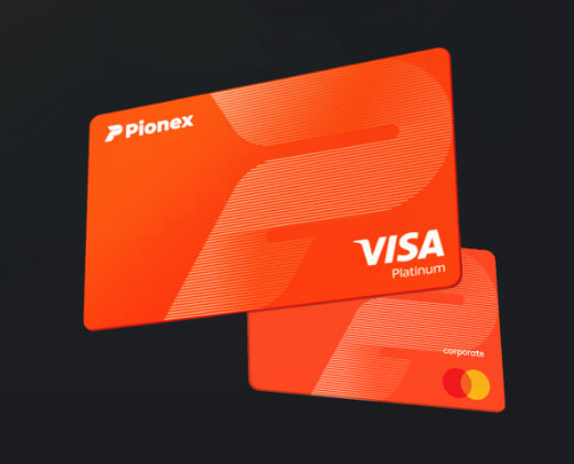 Карты Pionex Visa Platinum